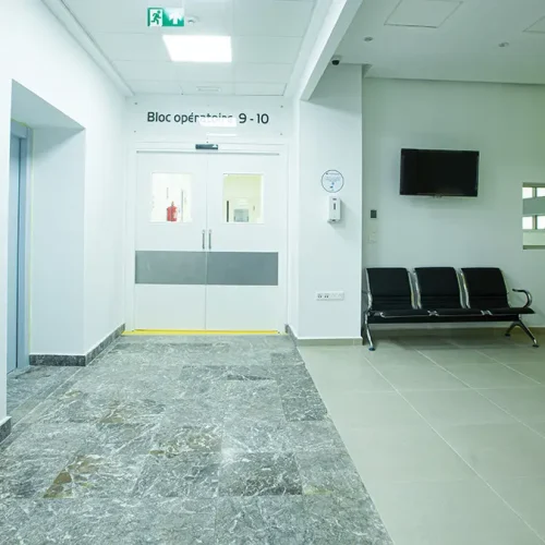 6_Salle d´attente_ Clinique Internationale de Tanger